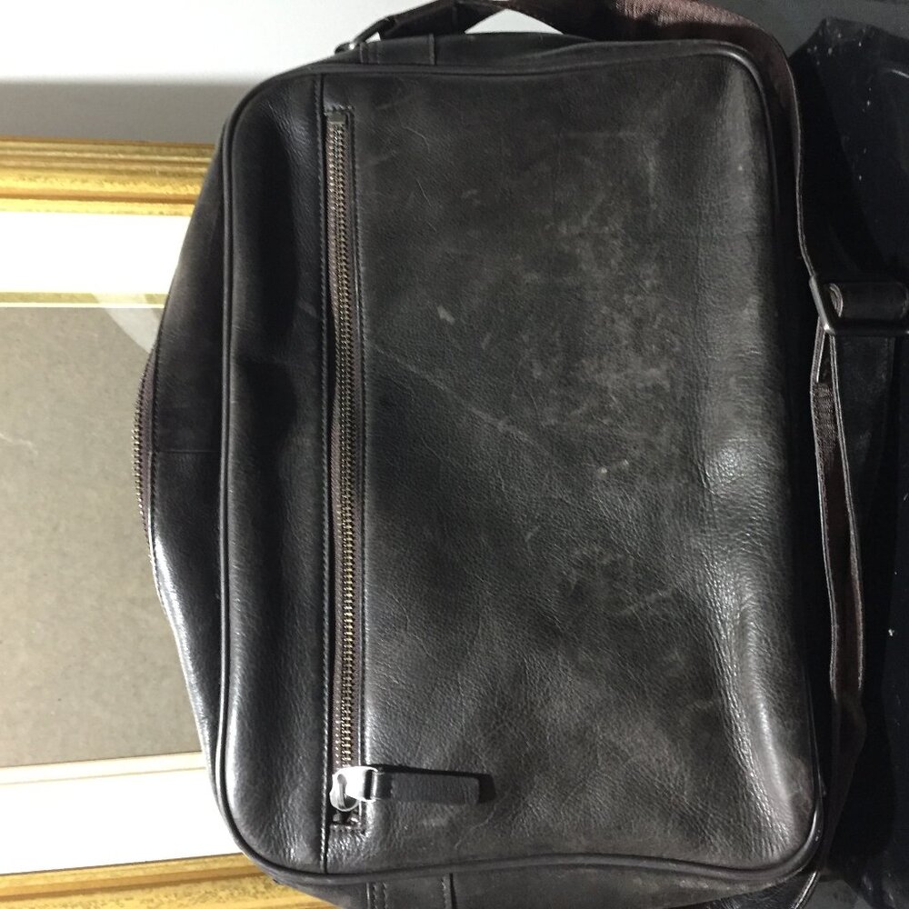 DANIER LEATHER LAPTOP MESSENGER BAGS - Picture 6 of 11